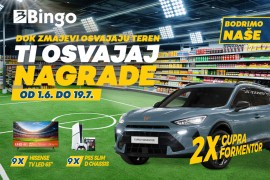 Bingo pokrenuo veliku nagradnu igru “Bodrimo naše”