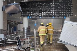 Dramatični snimci iz Kuvajta: Ministar obilazi razrušeni aerodrom ...