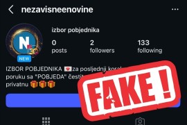 Upozorenje građanima: Na Instagramu se pojavio lažni profil koji se ...