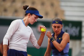 Aleksandra Krunić i Ana Danilina u finalu Rolan Garosa