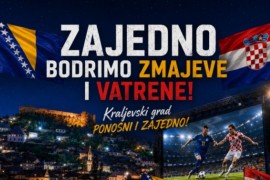 U jednom bh. gradu zajedničko gledanje i navijanje za BiH i Hrvatsku