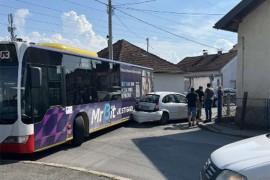 Saobraćajka u Lazarevu, gužva u saobraćaju