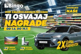 Objavljeni prvi dobitnici velike nagradne igre “Bodrimo naše”