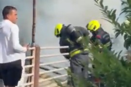 Požar u banjalučkom restoranu, eksplodirala plinska boca? (VIDEO)