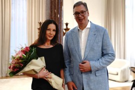 Vučić ugostio holivudsku zvijezdu Ketrin Zitu Džouns