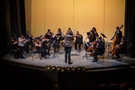 Gudački orkestar NP RS nastupa širom Banjaluke