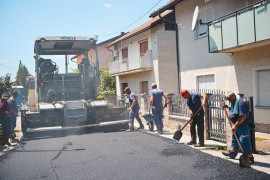 U toku asfaltiranje Ulice Paje Jovanovića u Banjaluci
