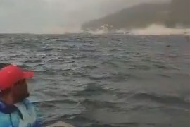 Ribar snimio trenutak zemljotresa u Venecueli (VIDEO)