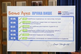 "Banjaluka pruža više": Nove subvencije i veća podrška građanima