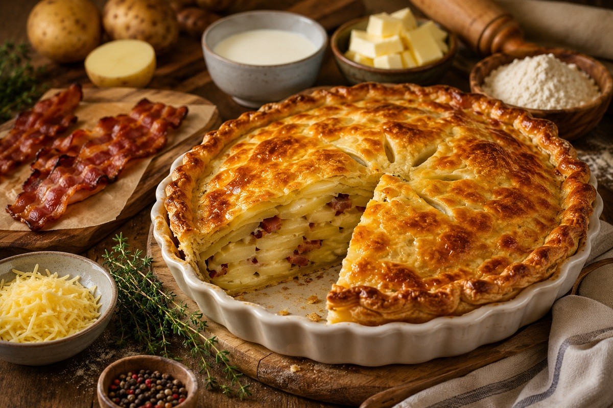 Torta od krompira i slanine
