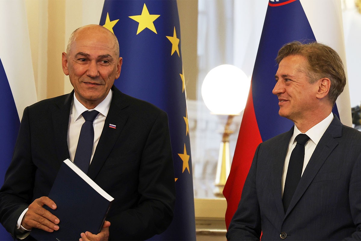 Janez Janša, novi premijer Slovenije, preuzeo dužnost od Roberta Goloba