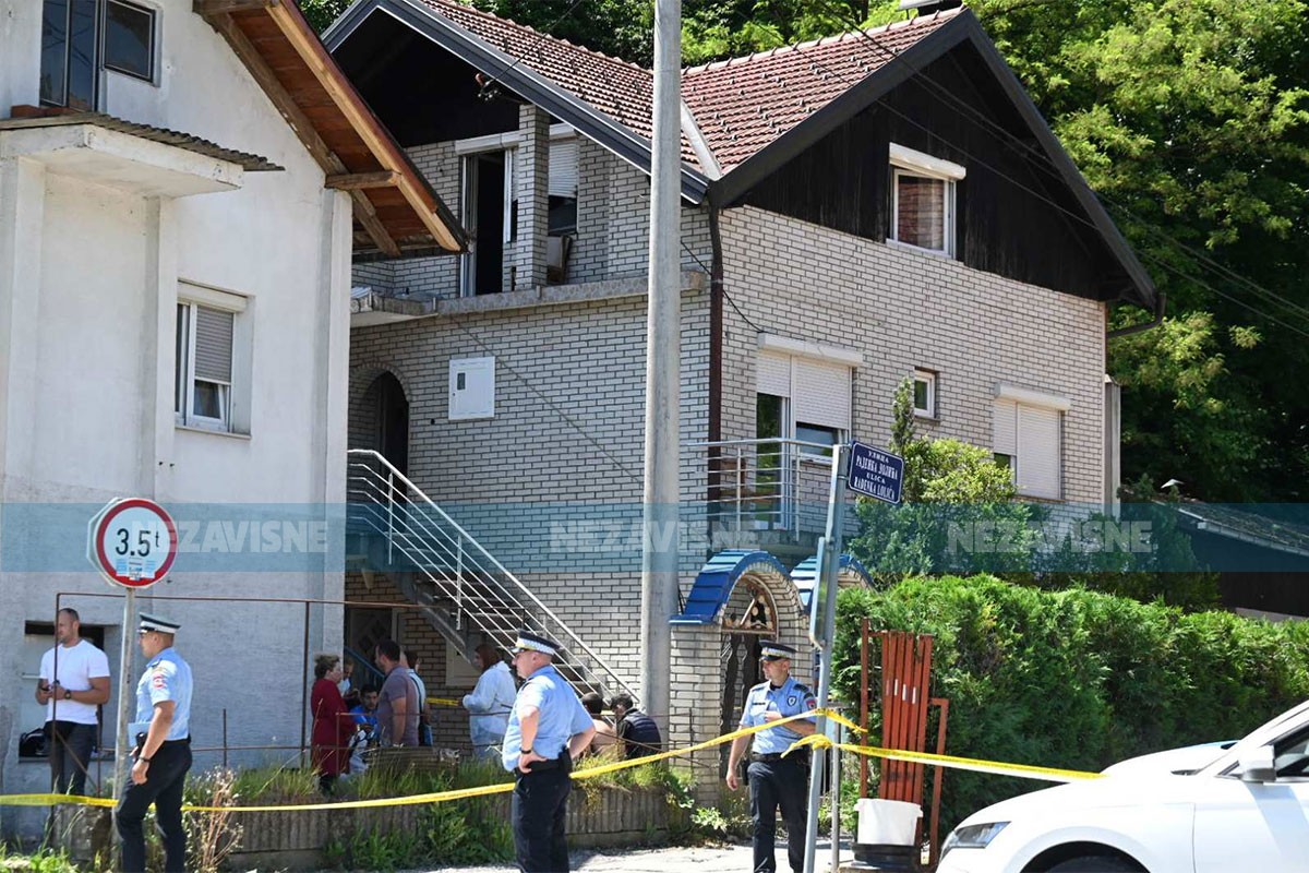 Komšije o požaru u Banjaluci u kojem je poginulo dijete: “Čujem neko vrišti i vidim dim”