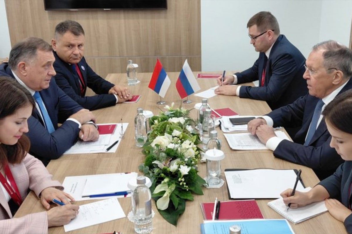 Dodik sa Lavrovom: Brine nas naoružavanje Njemačke i remilitarizacija EU