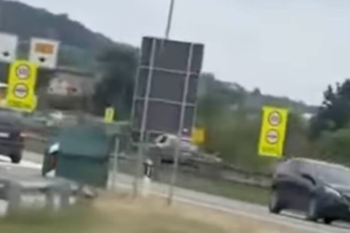 Zastrašujući snimak sa auto-puta kod Beograda (VIDEO)