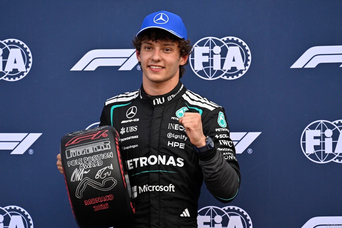 Antoneli osvojio pol poziciju trku Formule 1 u Monte Karlu
