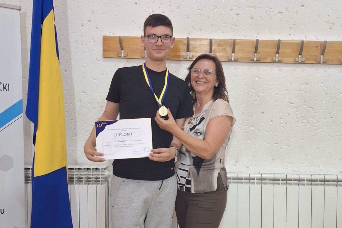 Milan iz Banjaluke drugi u BiH, ide na Evropsku olimpijadu iz informatike