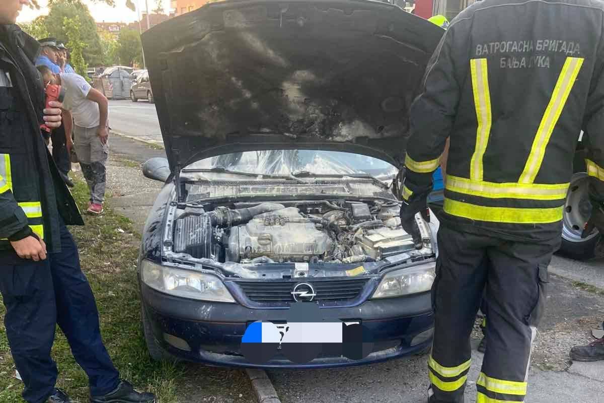 Gorio automobil u Banjaluci