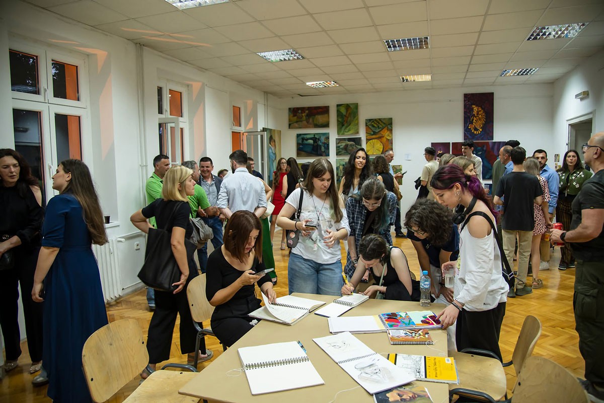 Četvrt vijeka stvaralaštva: Otvorena izložba studenata AU UNIBL