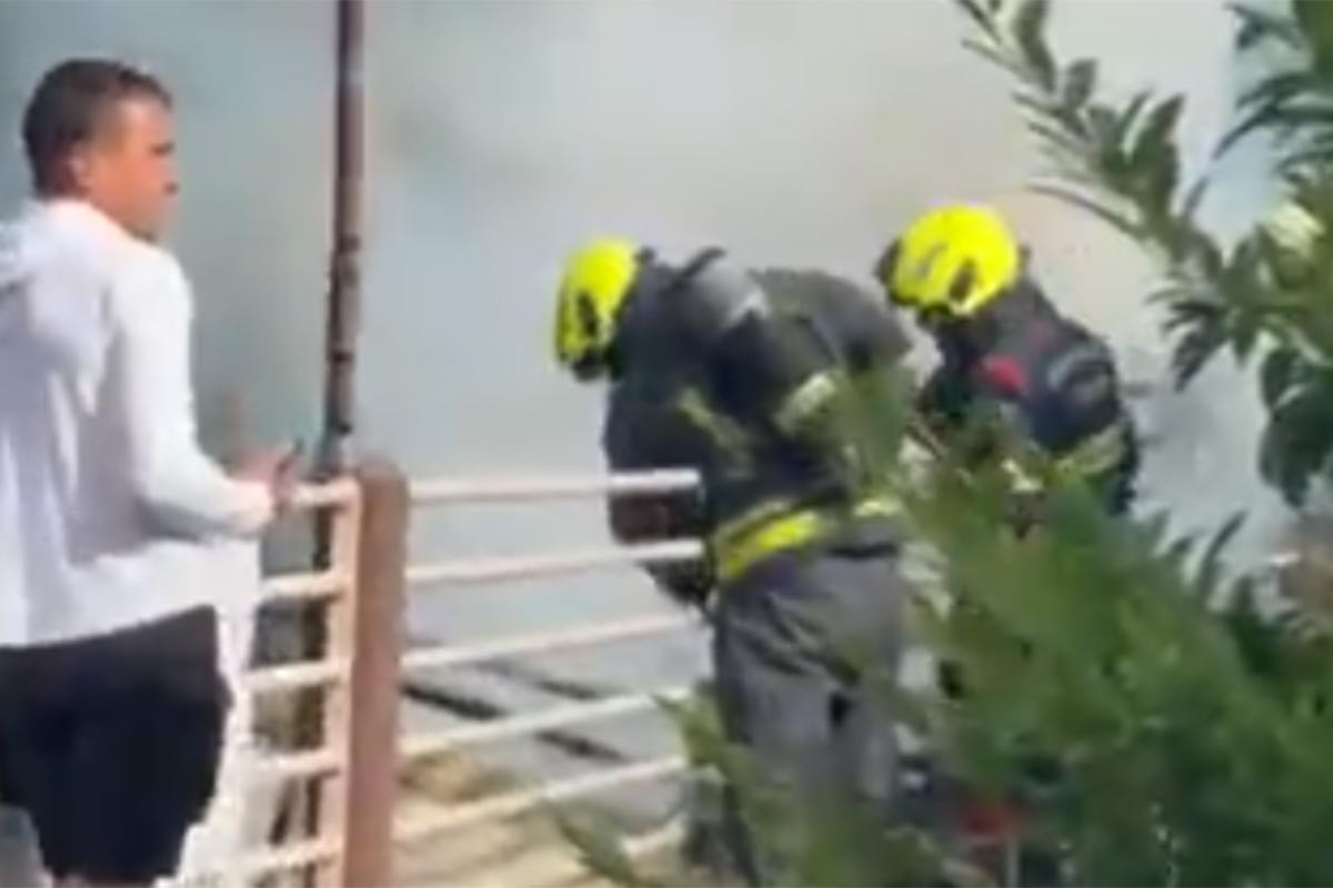 Požar u banjalučkom restoranu, eksplodirala plinska boca? (VIDEO)