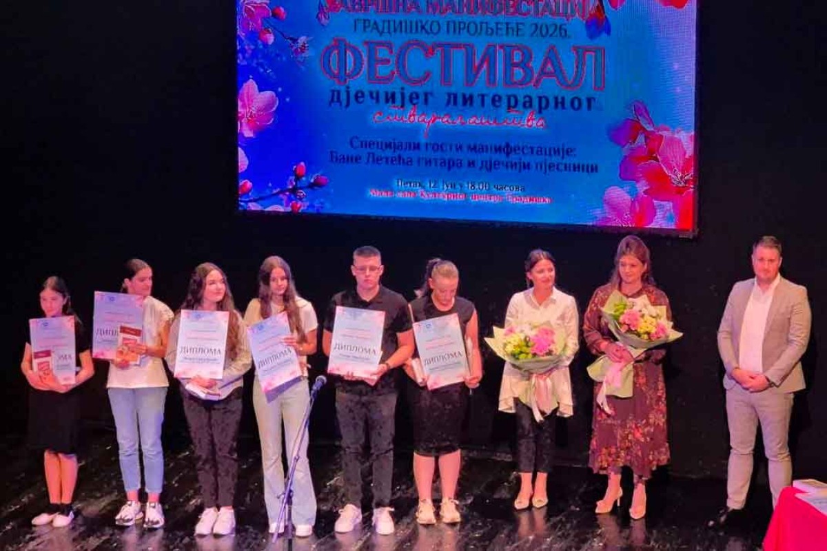 Na Festival poezije "Gradiško proljeće" pristiglo 400 radova, nagrađeni najbolji