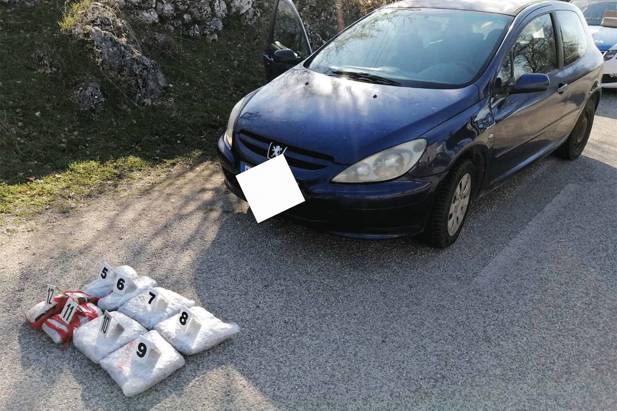Policija o akciji "Fabia": Oduzeti mobilni telefoni i marihuana