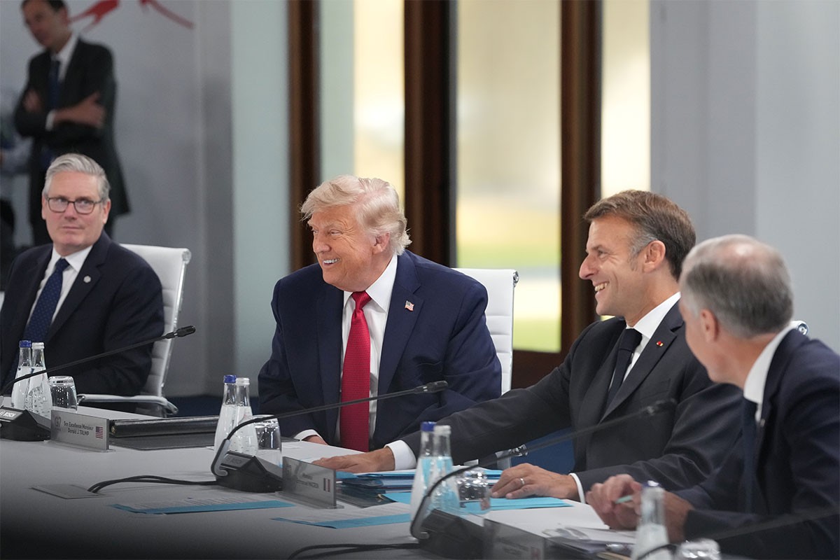 Tramp na sastanku G7: "Ja sam šef", Makron mu odgovorio (VIDEO)
