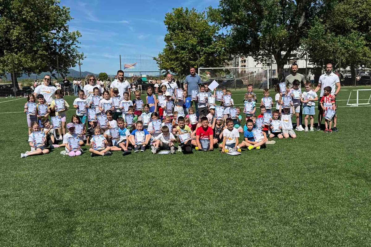 Više od 1.600 mališana prošlo kroz trebinjsku Školu sporta