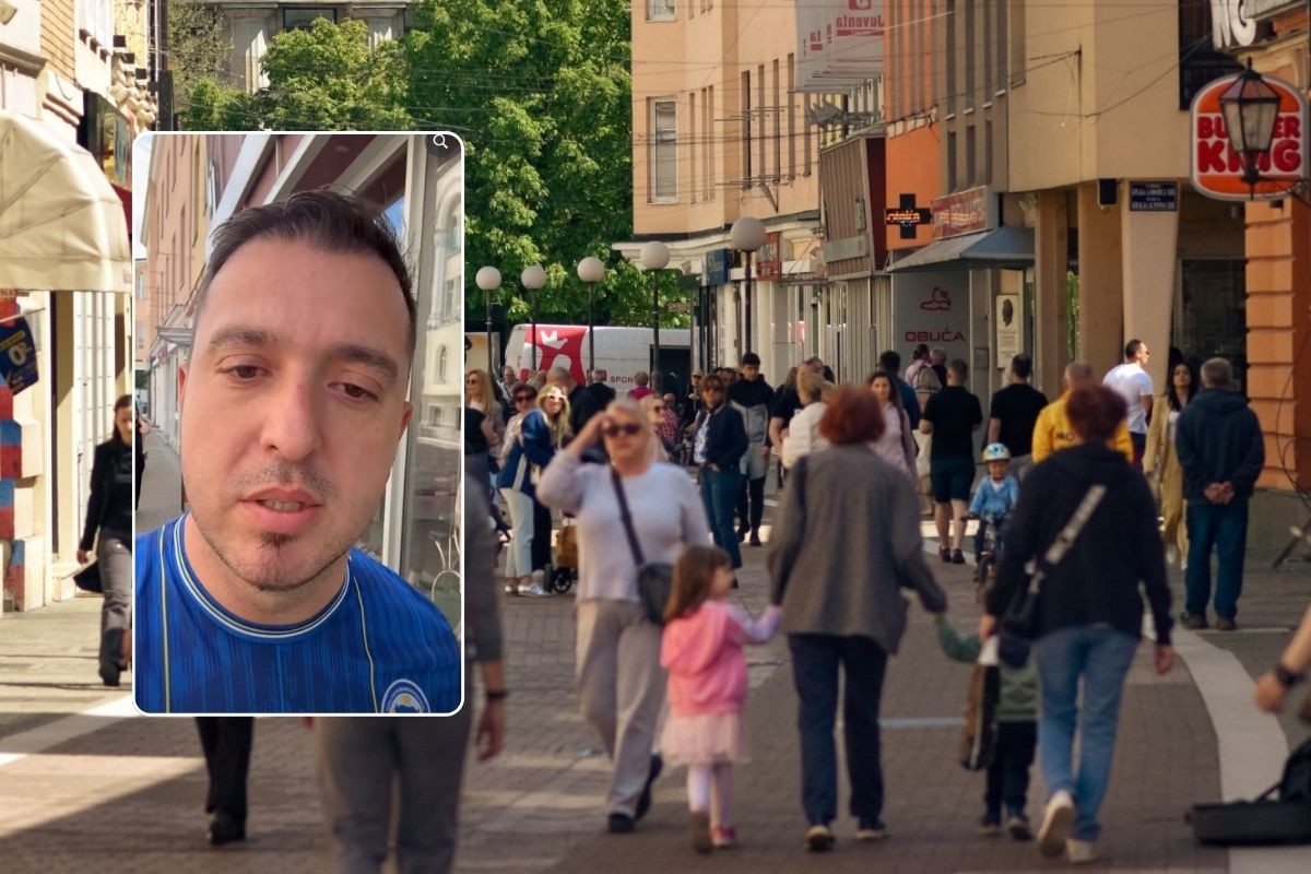 Bivši poslanik prošetao Banjalukom u dresu BiH i poslao važnu poruku (VIDEO)