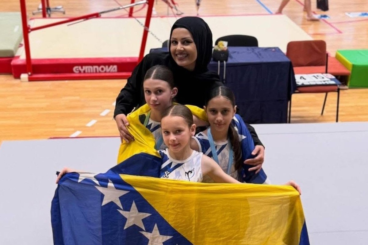 Gimnastičarke Sarajeva odlične u Hrvatskoj: Medalje u Vukovaru nagrada za predan rad