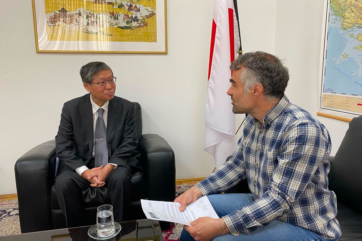 Ambasador Japana za "Nezavisne": Duboko poštujemo narode BiH jer su očuvali mir