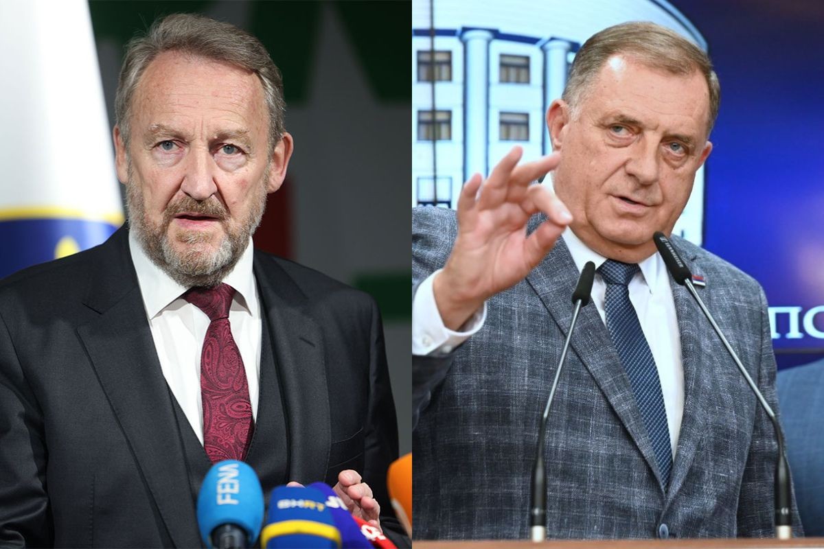 Izetbegović traži da se "Dodik riješi silom", on mu odgovorio