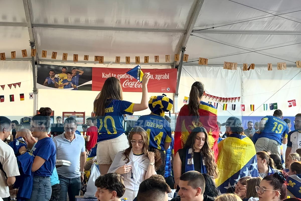 Reprezentacija BiH igra ključnu utakmicu, Sarajevo gori (VIDEO)