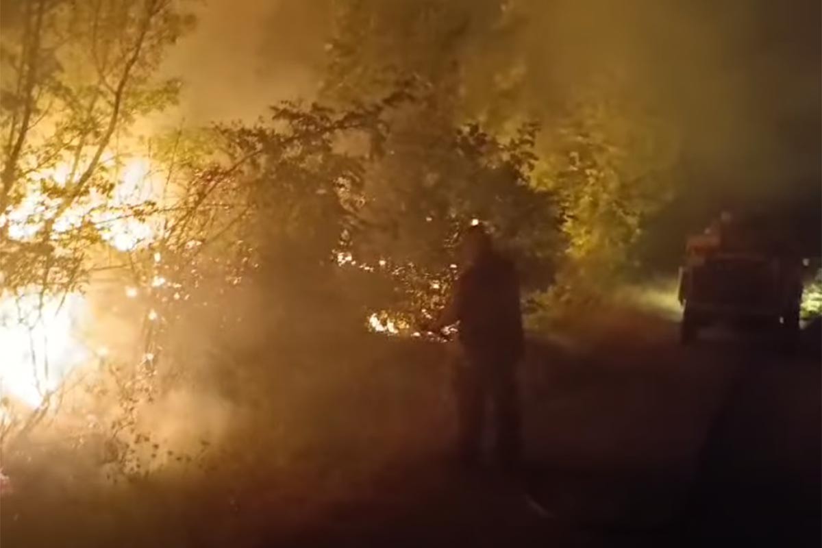 Vatrogasci branili sela kod Trebinja cijelu noć: "Potrebni su nam ljudi, a ne pozivi" (VIDEO)