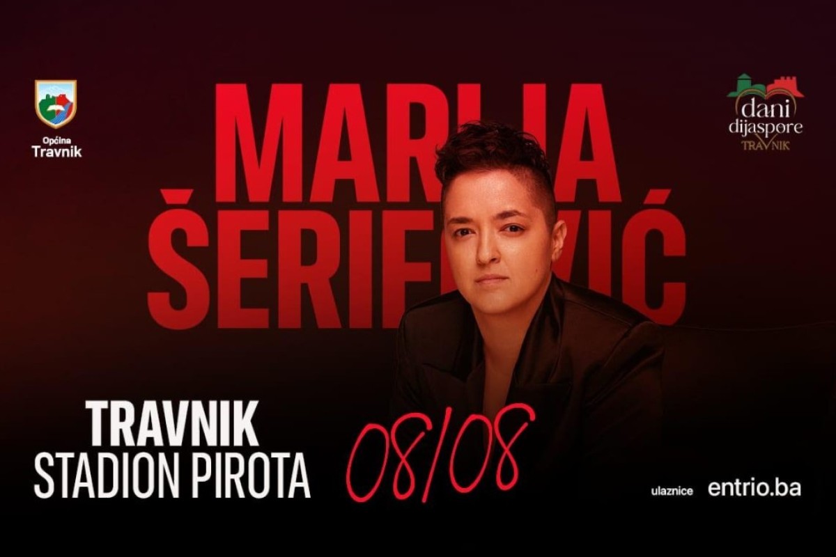 Marija Šerifović 8. avgusta stiže u Travnik
