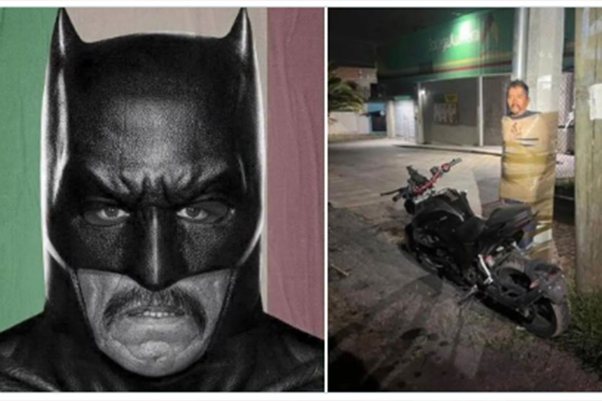 Policija traga za "meksičkim Betmenom": "Lopove" lijepi za stubove i crta im brkove (FOTO)