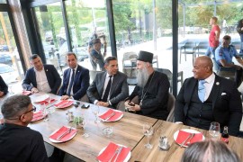 Selak ugostio patrijarha srpskog Porfirija i Marka Bernsa