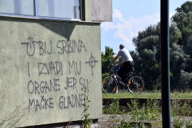 Grafit mržnje prema Srbima osvanuo u Slavonskom Brodu