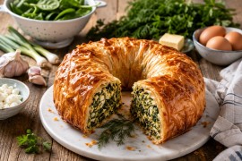 Hrskava spanakopita iz kalupa