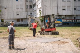 Kraj obnove igrališta u Ulici Majke Knežopoljke do sredine avgusta