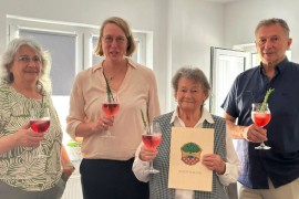 Delegacija njemačkog grada Radosavi iz BiH čestitala 90. rođendan
