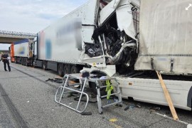 Sudar tri šlepera u Njemačkoj: Učestvovao vozač iz BiH
