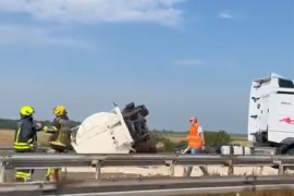 Sudar cisterne i automobila na auto-putu u Hrvatskoj: Kilometarske ...