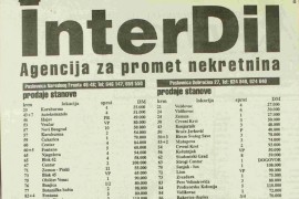 Isplivali oglasi iz 1994: Je li tada bilo lakše kupiti stan u Beogradu