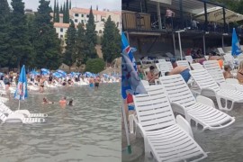 Nesvakidašnja scena u Neumu: More puno ležaljki iznenadilo turiste ...