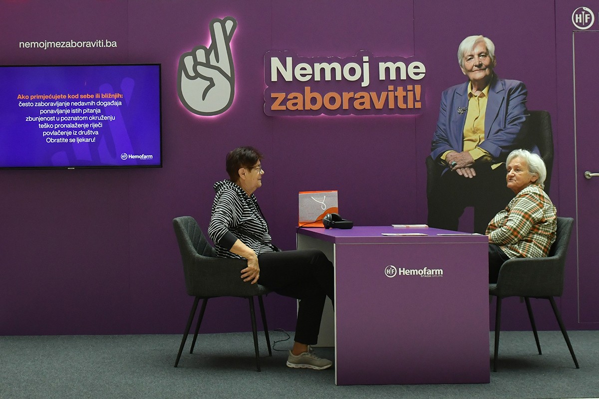 Hemofarm pokrenuo kampanju podizanja svijesti o ranom prepoznavanju demencije