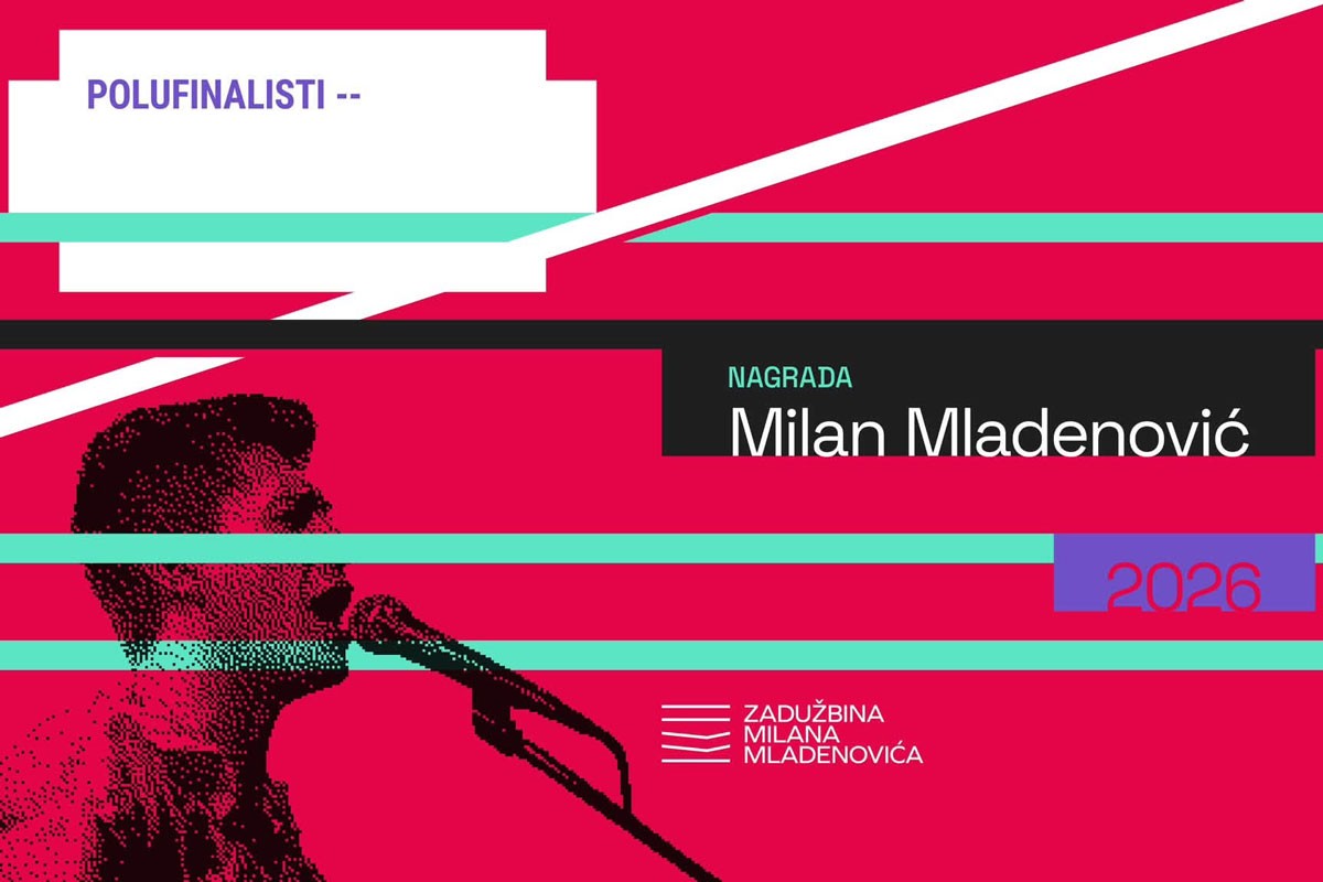 U polufinalu nagrade "Milan Mladenović 2026" 47 pjesama
