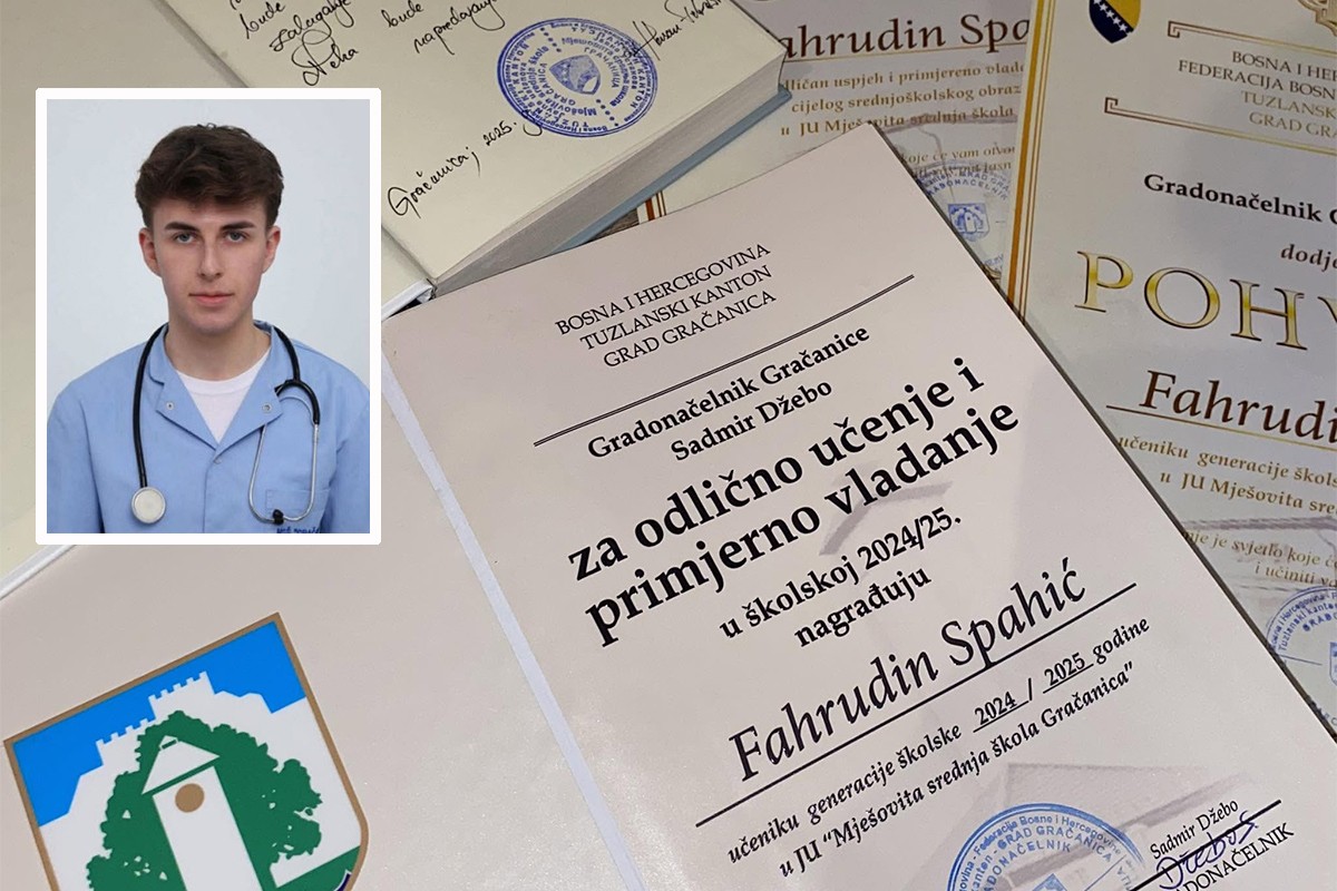 Mladi genijalac iz BiH: Fahrudin Spahić primljen na pet koledža u SAD