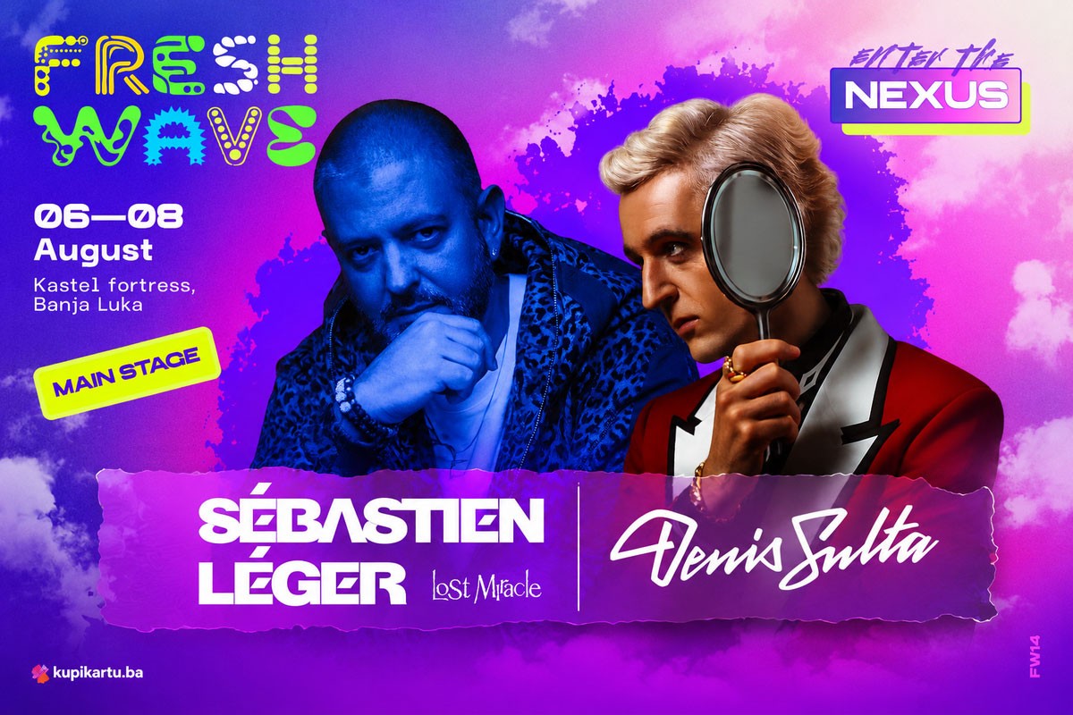 Svjetske zvijezde Sebastijan Ležer i Denis Šulta dolaze na "Freshwave"