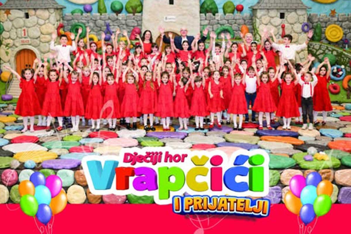 Dječiji hor "Vrapčići" održaće tradicionalni koncert