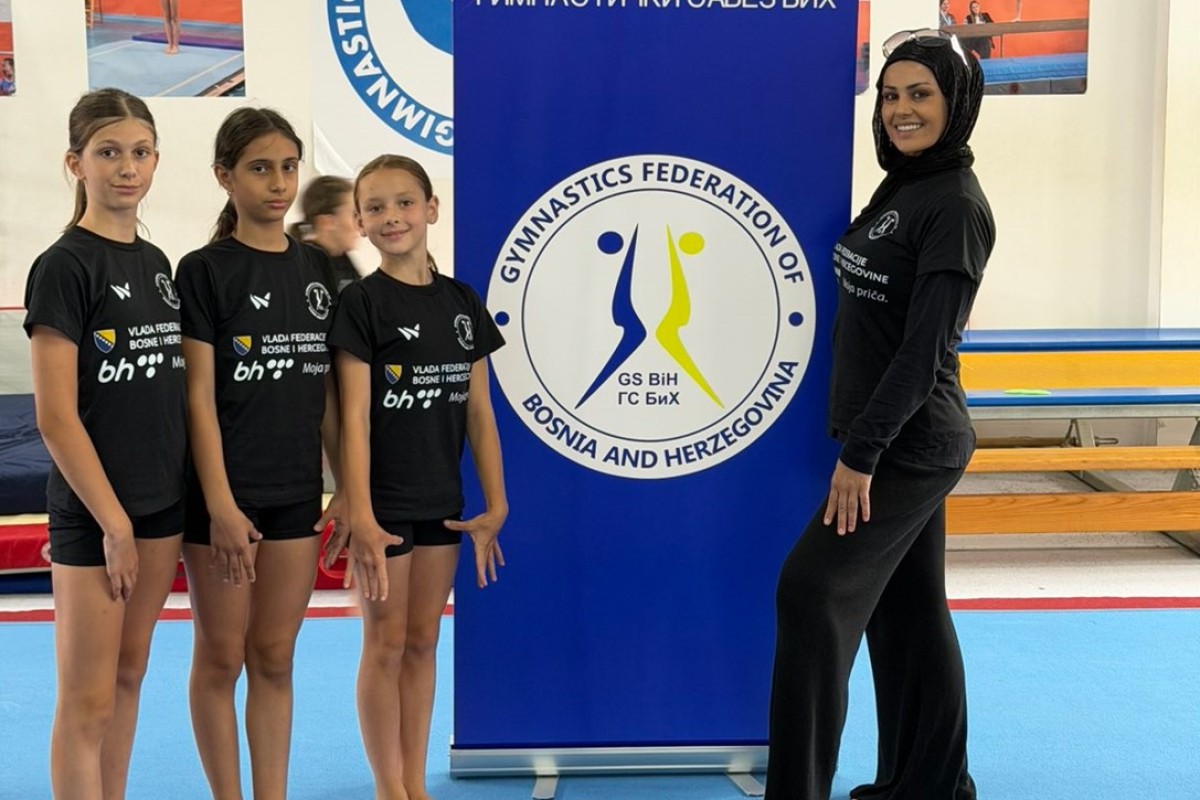 Gimnastičarke GK Sarajevo brusile formu na reprezentativnom okupljanju u Tuzli